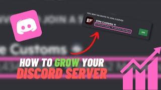 How to GROW your DISCORD SERVER in 2022 |  (Get 10,000+ Members)