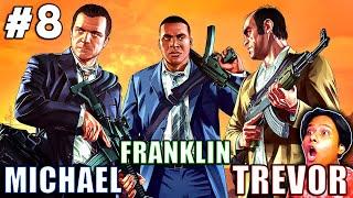 TREVOR MICHAEL & FRANKLIN INSANE TEAM UP! | GTA 5 (Redux) GAMEPLAY #8