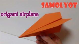 Qog'ozdan samolyot yasash | juda oson samolyot yasash |origami | origami airplane