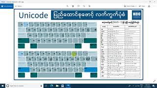 Myanmar Typing Lesson