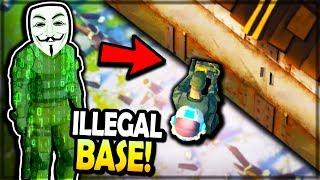 THIS RAID IS ILLEGAL... (rich hacker base) - Last Day on Earth Survival