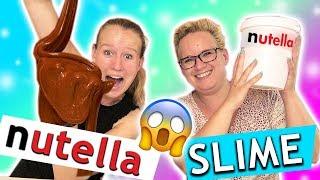 XXL Nutella Slime | Mega Schleim Experiment | Kathi & Eva machen 2kg Nutella Slime | XXL DIY