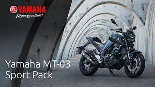 2020 Yamaha MT-03: Sport Pack