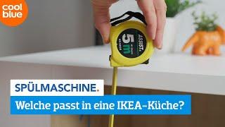 Welche Spülmaschine passt in eine IKEA-Küche?