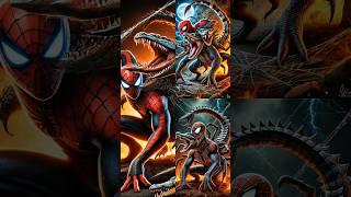 Ai creation:Incredible fusion formed by fusing Spiderman, crocodile and scorpion #ai #spiderman #fyp