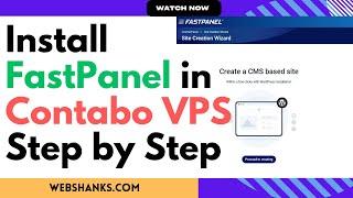 How to Install FastPanel on Contabo Cloud VPS + Create WP Website