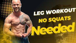 Leg Workout - No Squats Needed!