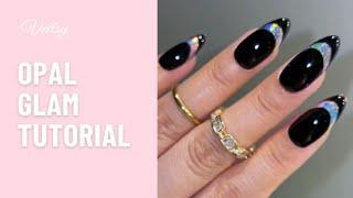 Vettsy Neon Opal Flakes Nail Set Step by Step Tutorial