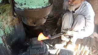 78 Years old man Axe Making in small factory || How Axes are it's made