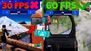 How To Get 60FPS In Fortnite ON Nintendo Switch In Chapter 3 Season 1 (Performance Mode)
