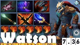 Watson Huskar Dota 2 7 36 Pro Gameplay - NoobSupport13