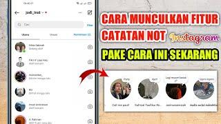 CARA TERBARU MEMUNCULKAN FITUR BARU CATATAN DI INSTAGRAM YANG TIDAK MUNCUL 2023