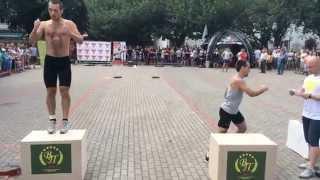 Mykhailo Markanych VS Vasyl Potoky ( CrossTrack Games 2015 ) CrossFit