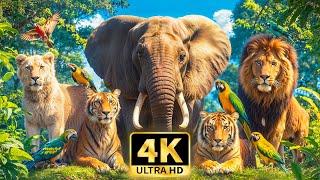 Vivid Wildlife Planet 4K Explore The Majestic Beauty of Wildlife with Soothing Relaxing Music