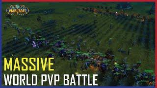 WoW Classic - Massive World PVP Battle