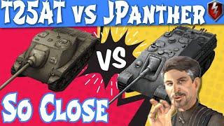 T25AT vs Jagdpanther WOT Blitz Comparing Tier 7 TDs  | @Littlefinger on World of Tanks Blitz