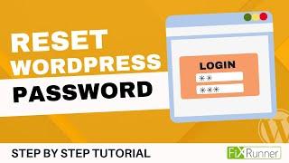 How To Reset A WordPress Password From PHPMyAdmin