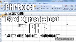 PHPExcel : Working With Excel Spreadsheet in PHP #1 How to install and test php excel