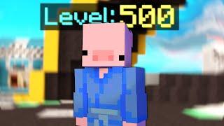 Hypixel Network Level 500!!! (very cool!)