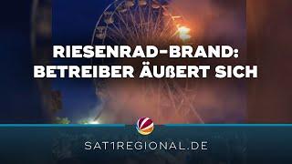 Brennendes Riesenrad auf Highfield-Festival: Betreiber äußert sich