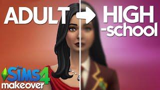 Teen Highschool CAS Makeover for Bella Goth  | No CC! | The Sims 4