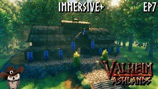 Building The Longhouse!! | Valheim Immersive+ | Ep7