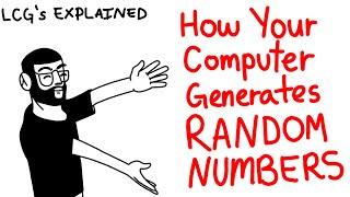 Randomness is calculated - Linear Congruential Generators Explained