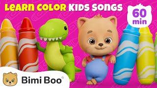 The Color Song Mix for Kids  | Bimi Boo - Kids Songs & Stories for Learning