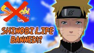 Shinobi Life Banned!? (My reaction to this)