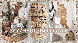 BOHO HOME DECOR | HAUL | DECORATE WITH ME