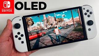 Grand Theft Auto Trilogy on OLED Nintendo Switch Gameplay | Definite Edition Gameplay