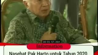 Pesan Presiden Soeharto Untuk Indonesia 2020 | Video 1995