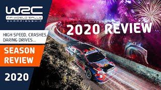 WRC 2020: SEASON REVIEW CLIP | The most CHALLENGING season  High speed, crashes and daring drives..