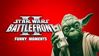 Battlefront 2 Glitches and Trolling people!!! (Yoda Voice)