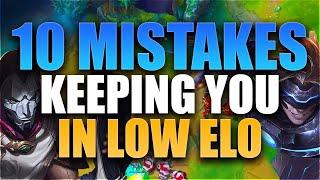 10 Mistakes Keeping You in LOW ELO as ADC