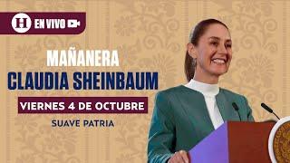 La Mañanera del Pueblo de Claudia Sheinbaum 04/10/24 | El Heraldo de México