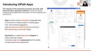 UiPath Apps 20.10 Overview - Low-Code Tool to Create Professional Applications