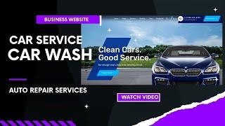 Car Service, Car Washing Service Website | Auto Mechanic & Car Repair Theme | Karzo WordPress Theme