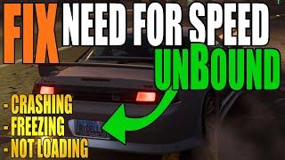 Fix Need For Speed Unbound Crashing, Freezing, Not Launching On PC