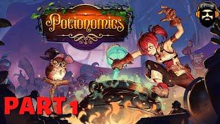 POTIONOMICS Gameplay - Brewing Potions to settle the debt of 1M -  Part 1 (no commentary)