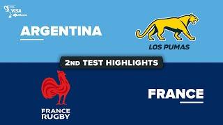 HIGHLIGHTS | ARGENTINA v FRANCE | July Internationals 2024 | Second Test