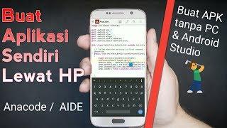 Cara membuat APK Webview lewat HP. Anacode AIDE #1 dasar