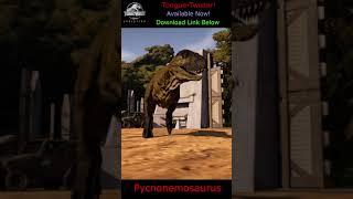 TONGUE-TWISTER - Pycnonemosaurus - Download Link Included - JWE Mods - #shorts