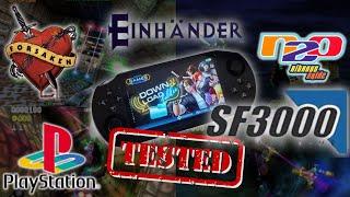 SF3000 Playstation PS1 Tested: N2O, Forsaken, Einhander