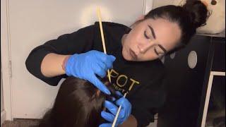 ASMR Scalp Play on Mannequin Head (Parting, Plucking, Scratching, Oiling etc.) | LoFi Tingles 