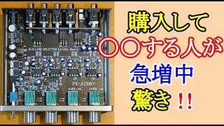 オ－ディオ　FX-AUDIOの製品を改造して-6dB/octのアナログチャンデバをDIYした結果が良好でしたので更に展開させてみました。