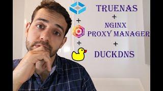 Let's install NGINX Proxy Manager and DuckDNS on TrueNAS using Docker.