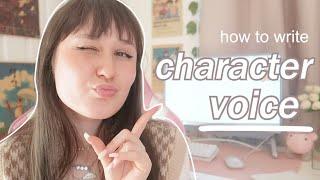 4 TIPS TO WRITE *powerful* CHARACTER VOICE AND POV  (dialogue and monologue) ep.29