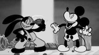 【FNF】chaos but Oswald and Mickey Mouse sings it