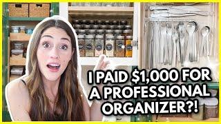 I GOT MY KITCHEN PROFESSIONALLY ORGANIZED (Was it actually worth $1,000 )